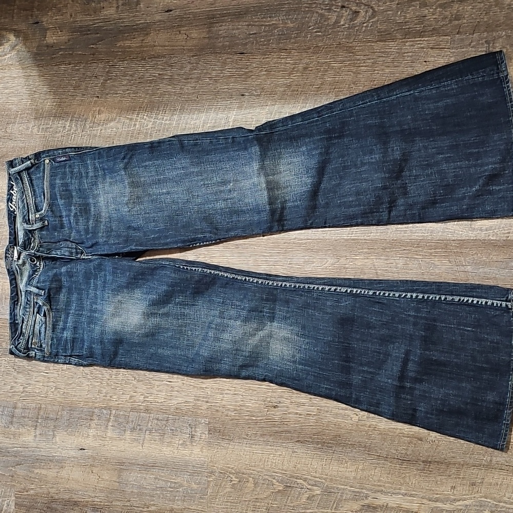 Silver Jeans Blue Straight Leg Denim